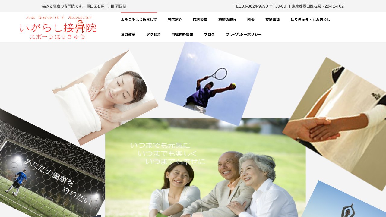 いがらし接骨院スポーツはりきゅうのホームページ