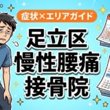 足立区で慢性腰痛におすすめの接骨院｜原因・治療法・セルフケアを解説のアイキャッチ画像
