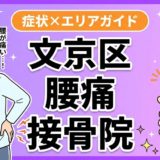 文京区で反り腰におすすめの接骨院|原因・治療法・セルフケアを解説のアイキャッチ画像