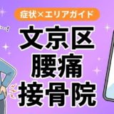 文京区で椎間板ヘルニアにおすすめの接骨院|原因・治療法・セルフケアを解説のアイキャッチ画像