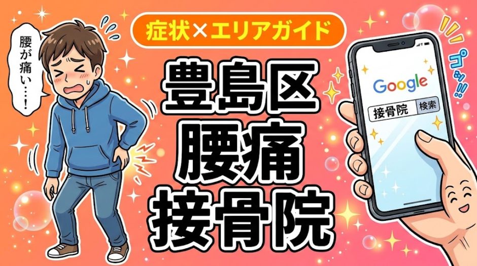 豊島区で坐骨神経痛におすすめの接骨院｜原因・治療法・セルフケアを解説のアイキャッチ画像