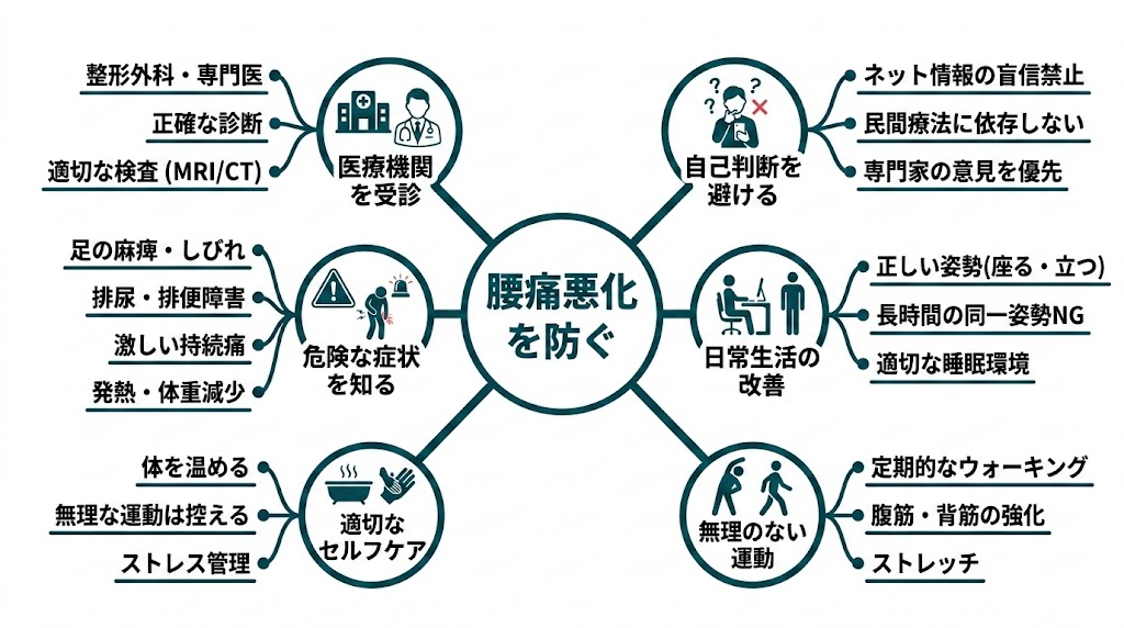 トラブルを避けるための注意点の図解